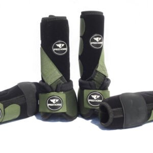 Kit Completo C/ Skid Boot Verde Militar